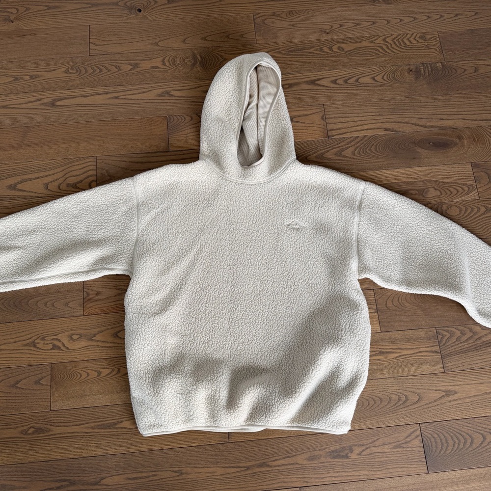 Aritzia Cream Teddy Jacket